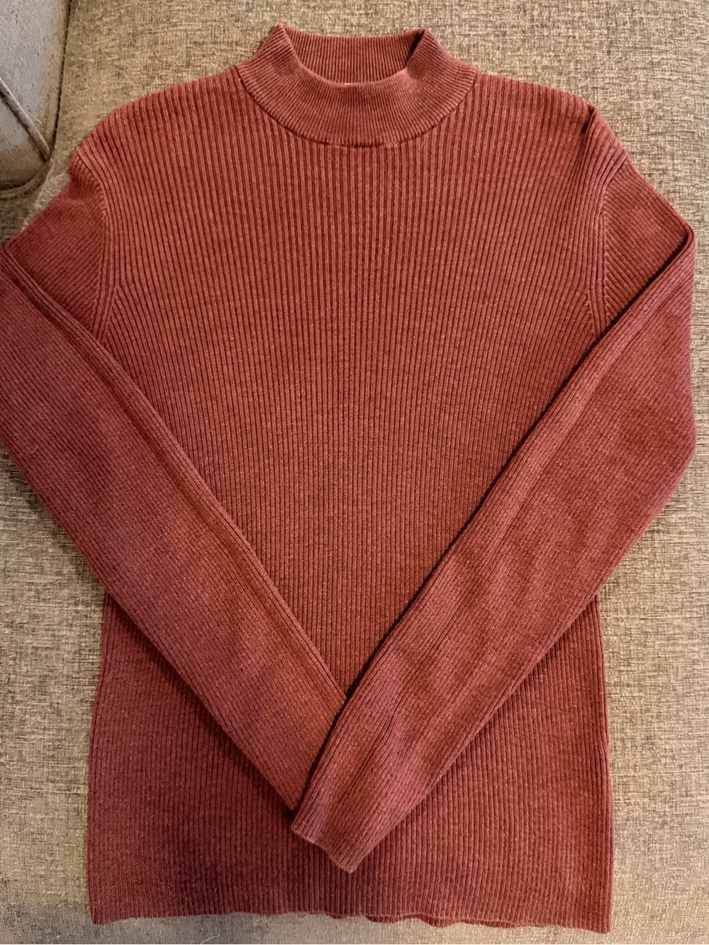 Perry Ellis 90s Silk Blend Knit Mock Neck Sweater Size Small